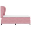 vidaXL Cama tipo Box Spring con colch&oacute;n Rosa 200 x 90 cm Poli&eacute;ster