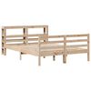 vidaXL Estructura de cama sin colch&oacute;n madera maciza de pino 120x190 cm
