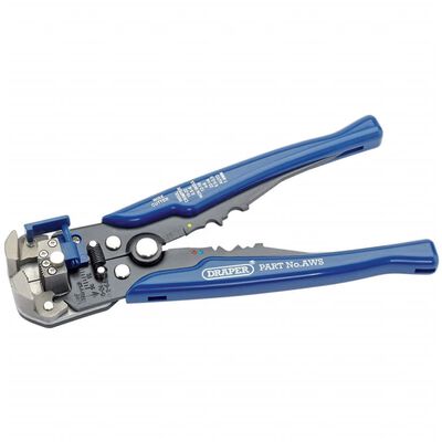 Draper Tools Pelacables automático/engastadora 2 en 1 azul 35385
