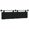 vidaXL Cabecera Colgante Negro 170 x 55 x 5 cm Terciopelo