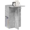 vidaXL Mesa Auxiliar Gris Concreto 35 x 40 x 55 cm