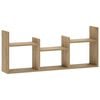 vidaXL Estante de pared Roble artisan 97,5 x 17 x 40 cm