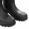 vidaXL Botas de agua negro n&uacute;mero 45 PVC
