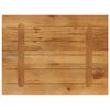 vidaXL Tablero de mesa rectangular madera maciza mango 90x70x3,8 cm