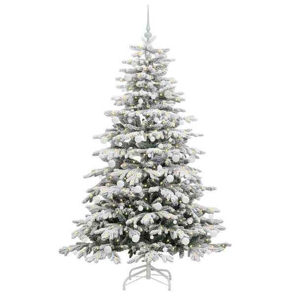 vidaXL &Aacute;rbol de Navidad artificial con ramas articuladas 180 cm