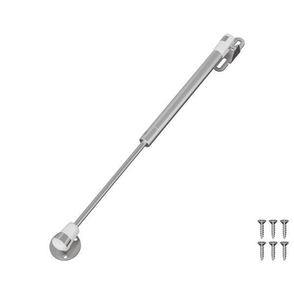 vidaXL Resorte de Gas Hidr&aacute;ulico 12 pcs Plateado 280 x 17 x 16 mm