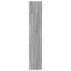 vidaXL Armario de madera ingenier&iacute;a gris Sonoma 70x42,5x225 cm