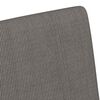 vidaXL Sillas de Comedor con Ruedas 2 pcs Gris claro 57 x 66 x 94 cm