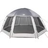 vidaXL Carpa para piscina con desmontables y paredes azul 510x510 cm