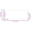 vidaXL Toldo lateral retr&aacute;ctil de jard&iacute;n negro 180x500 cm