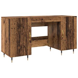 vidaXL Escritorio Madera vieja Madera de ingenier&iacute;a 140 x 50 x 75 cm