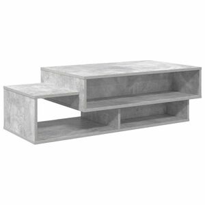 vidaXL Mesa de Caf&eacute; Gris Concreto 105 x 50 x 32,5 cm