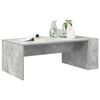 vidaXL Mesa de Caf&eacute; Gris Concreto 95 x 50 x 34 cm Madera de ingenier&iacute;a
