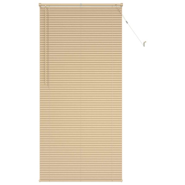 vidaXL Persiana Veneciana Marr&oacute;n Claro con Patr&oacute;n 213 x 80 cm PVC