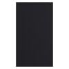 vidaXL Felpudo negro 115x200 cm