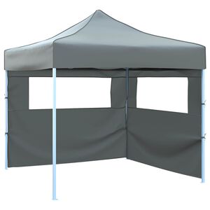 vidaXL Carpa de Fiesta Antracita 291 x 291 x 315 cm Tela Oxford