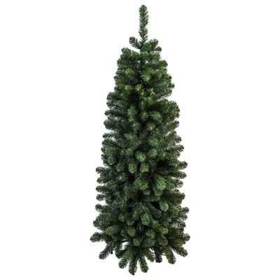 Ambiance Árbol de Navidad artificial delgado 210 cm