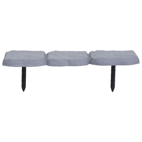 vidaXL Bode de c&eacute;sped con estacas 30 unidades PP