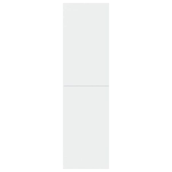 vidaXL Muebles para TV 2 uds contrachapada blanco 30,5x30x110 cm