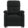 vidaXL Sill&oacute;n elevable tela negro