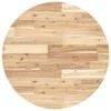 vidaXL Tablero de mesa redondo madera maciza de acacia &Oslash;70x2 cm