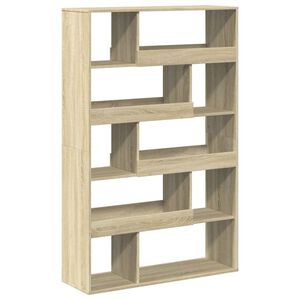 vidaXL Estanter&iacute;a madera de ingenier&iacute;a roble Sonoma 100x33x156,5 cm
