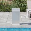 vidaXL Fuente de piscina de acero inoxidable 304 50x30x60 cm