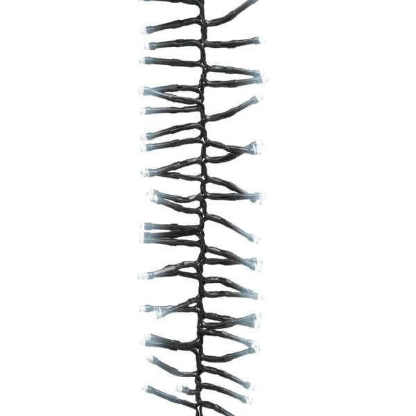 vidaXL Tira de luces de racimo con 1000 LED PVC blanco fr&iacute;o 11 m