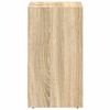 vidaXL Armario de ba&ntilde;o madera contrachapada color roble 60x33x61 cm