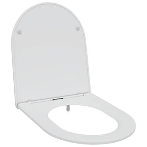 vidaXL Asiento de WC Blanco 47 x 36 x 3,4 cm Duroplast