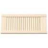 vidaXL Puerta de armario de lamas 2 uds 61,5x29,5 cm madera de pino