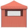 vidaXL Carpa de Fiesta Terracota 292 x 580 x 315 cm Tela Oxford