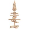 vidaXL | &Aacute;rbol de Navidad de madera | natural 60 cm Madera maciza de pino