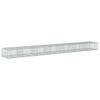 vidaXL Cesta de gaviones con cubierta hierro galvanizado 700x100x50 cm