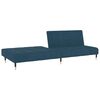 vidaXL Sof&aacute; cama de 2 plazas terciopelo azul