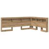 vidaXL Cabecera de almacenamiento Roble artisan Madera de ingenier&iacute;a