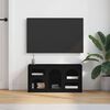 vidaXL Mueble de TV Negro 80 x 35 x 40 cm Madera de ingenier&iacute;a