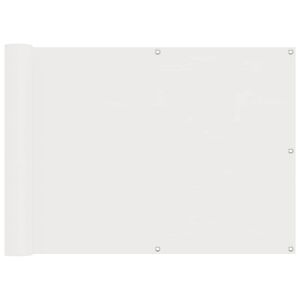 vidaXL Pantalla de Balc&oacute;n 75 x 200 cm Oxford alu recubierto de PU