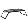 vidaXL Parrilla de Camping Plegable Negro 31,5 x 26,5 x 4 cm