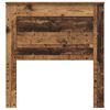 vidaXL Cabecero con cabecera Madera Vieja 100 cm Madera contrachapada