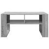 vidaXL Mesa de Caf&eacute; Gris Sonoma 92 x 53 x 45 cm Madera de ingenier&iacute;a