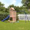 vidaXL Parque infantil de exterior madera maciza Douglas