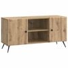 vidaXL Mueble de TV Roble Artesanal 102 x 34,5 x 50 cm