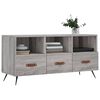 vidaXL Mueble de TV madera de ingenier&iacute;a gris Sonoma 102x36x50 cm