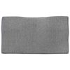 vidaXL Almohada con almohada Gris 60 x 34 x 11 cm Poli&eacute;ster