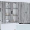 vidaXL Mueble de Cocina con estante Gris Sonoma 40 x 31 x 100 cm