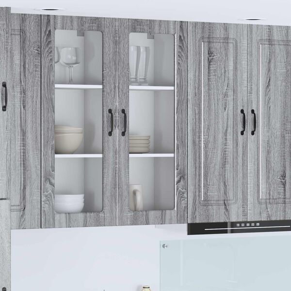 vidaXL Mueble de Cocina con estante Gris Sonoma 40 x 31 x 100 cm