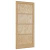vidaXL Puerta Interior 93 x 202 cm Madera contrachapada Natural
