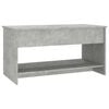 vidaXL Mesa de centro madera de ingenier&iacute;a gris hormig&oacute;n 102x50x52,5cm