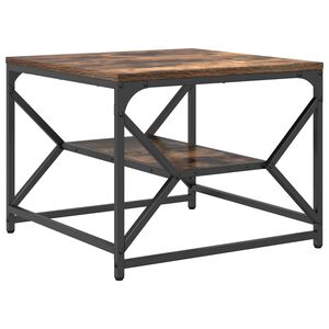 vidaXL Mesa de Caf&eacute; Roble ahumado 51 x 50 x 40 cm